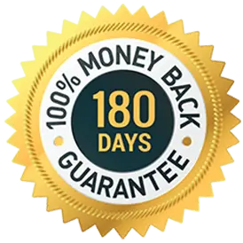 180 Days Money Back Guarantee